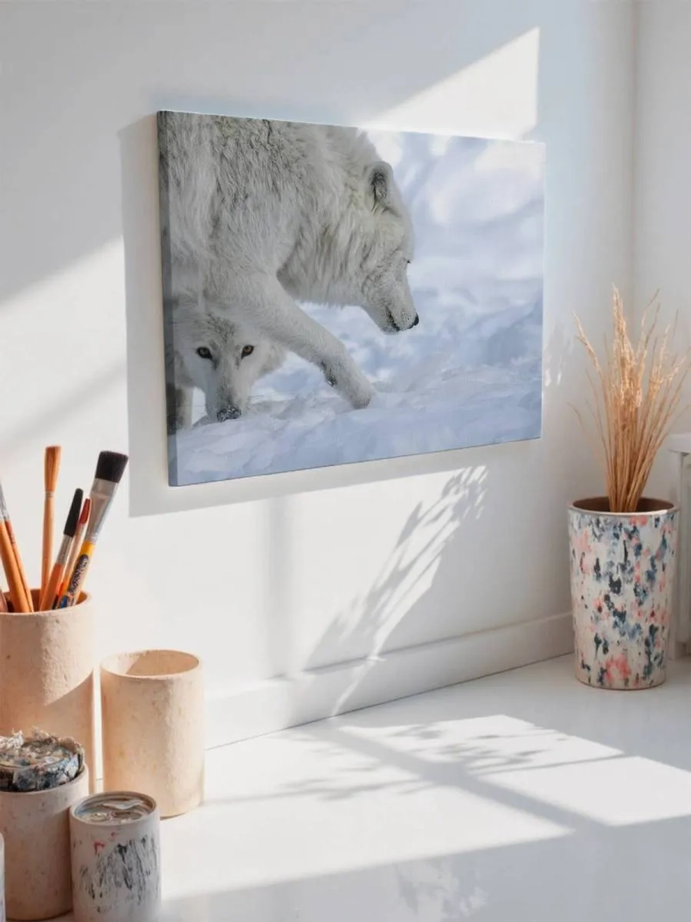 Картина на стену 40 X 50 Волки