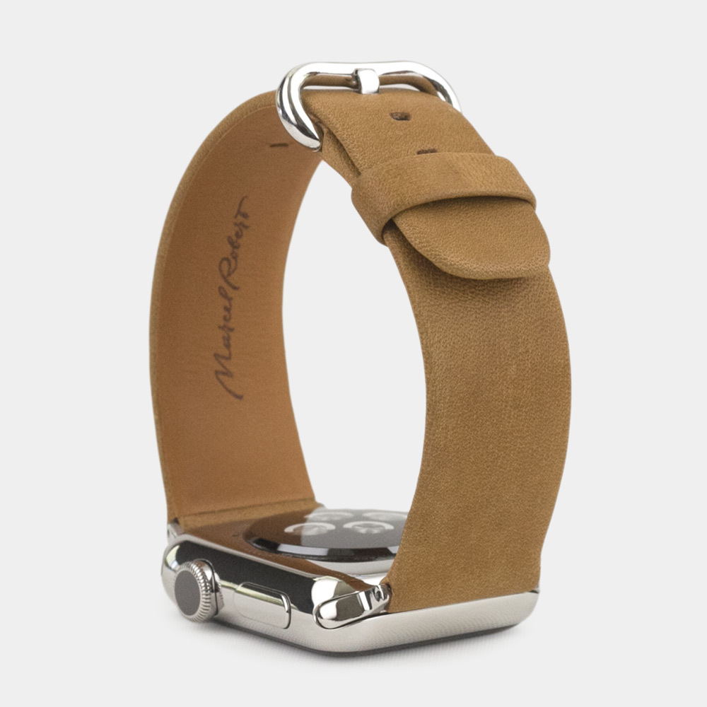 Ремешок для Apple Watch 44/45/46 mm из кожи теленка, цвета винтаж