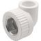 Угольник THERMOLIGHT комбинированный PP-R ВР 20х3/4quot; белый (20/180)