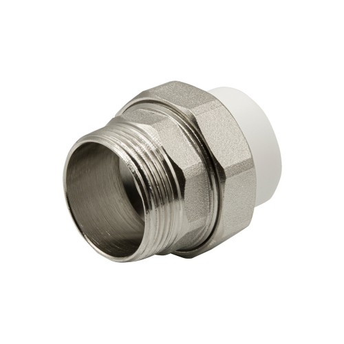 Муфта комб. разъемная, нар 32х1 1/4" EVER® plast  БЕЛЫЙ (Россия)