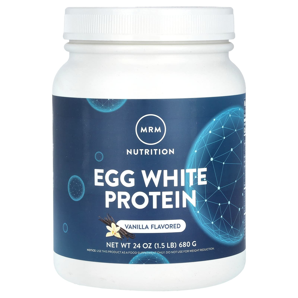 MRM Nutrition, протеин яичного белка, ваниль, 680 г (1,5 фунта)