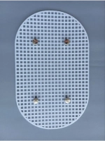 набор для сумки пластиковая канва и фурнитура