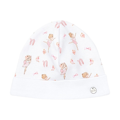 Шапочка из хлопка "Балерины"