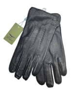 Перчатки. Женские. Материал верха: Кожаные. Кожа оленя. Подклад: Трикотаж-шерсть. 5 шт в упаковке.