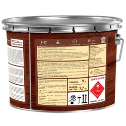 Состав защитный 2-в-1 БИОТЕКС (BIOTEKS) палисандр 9л