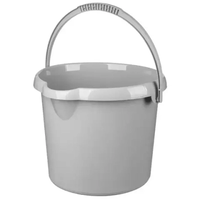 Ведро Etna круглое 12л (серый)