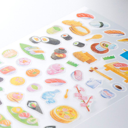 Стикеры Midori Sticker Marché - Sushi-gara