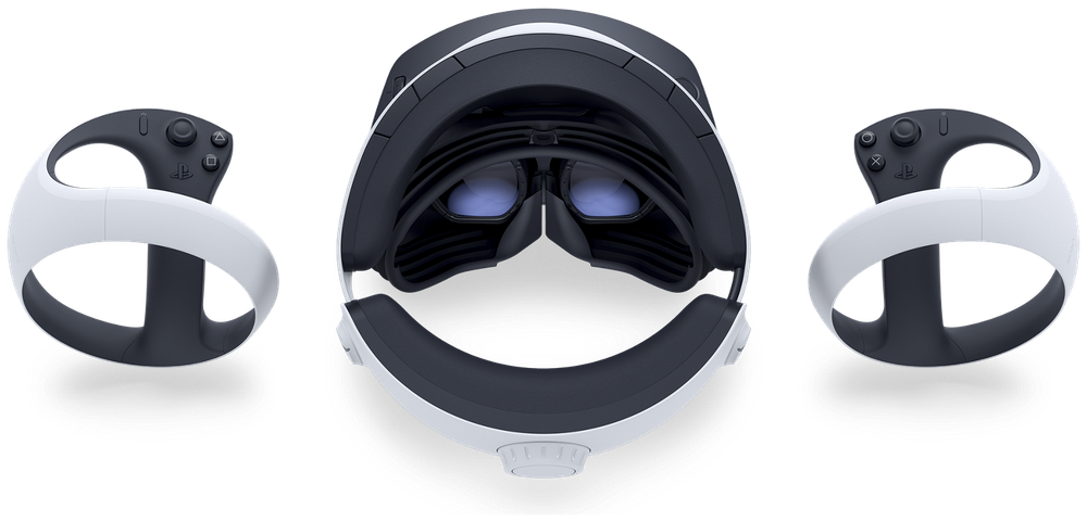 Шлем VR Sony PlayStation VR2, 120 Гц, базовая, белый