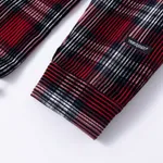 Рубашка YMKASHIX Velvet Tartan красная / черная