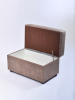 Пуф прямоугольный с крышкой