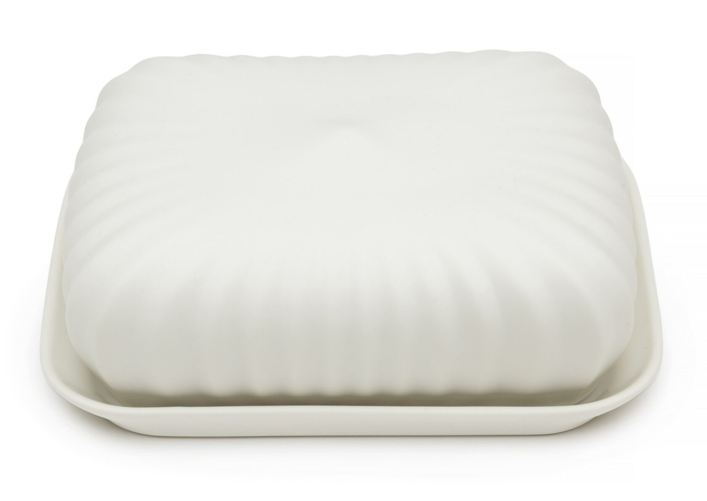 Маслёнка butter dish CREAM Масленка Feinedinge Белый