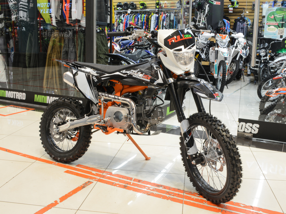 Питбайк Full Crew FC125e 14/12 Черный