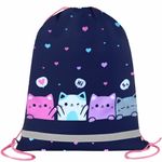 Мешок для обуви BRAUBERG KIDS, светоотражающая полоса, 46х36 см, "Anti-gravity", 273437