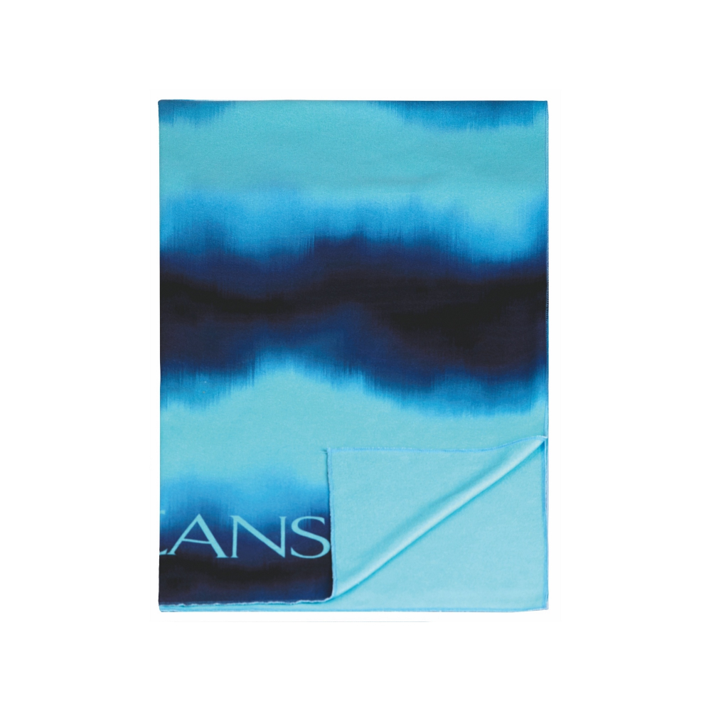 Пляжное покрывало голубое в полоску DOREANSE 801