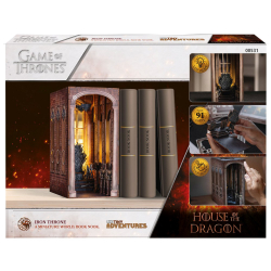 Конструктор-диорама Revell Tiny Adventures Book Nook 00531 Дом Дракона Железный трон DIY 91 деталь 00531 — фото 2