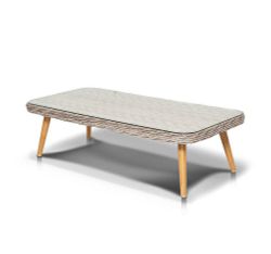 "Прованс" столик журнальный из ротанга, цвет бежевый