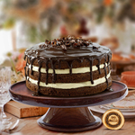 Деревянная тортница, подставка для копкейков и тортов из сибирского кедра 250мм. TR2