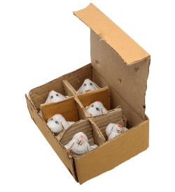 С 027 Фигурка «Три щенка' 3' роз. (GE)