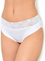 Трусики-слипы Dolce Cinture с кружевным пояском (Размер: S) (Цвет: черный)