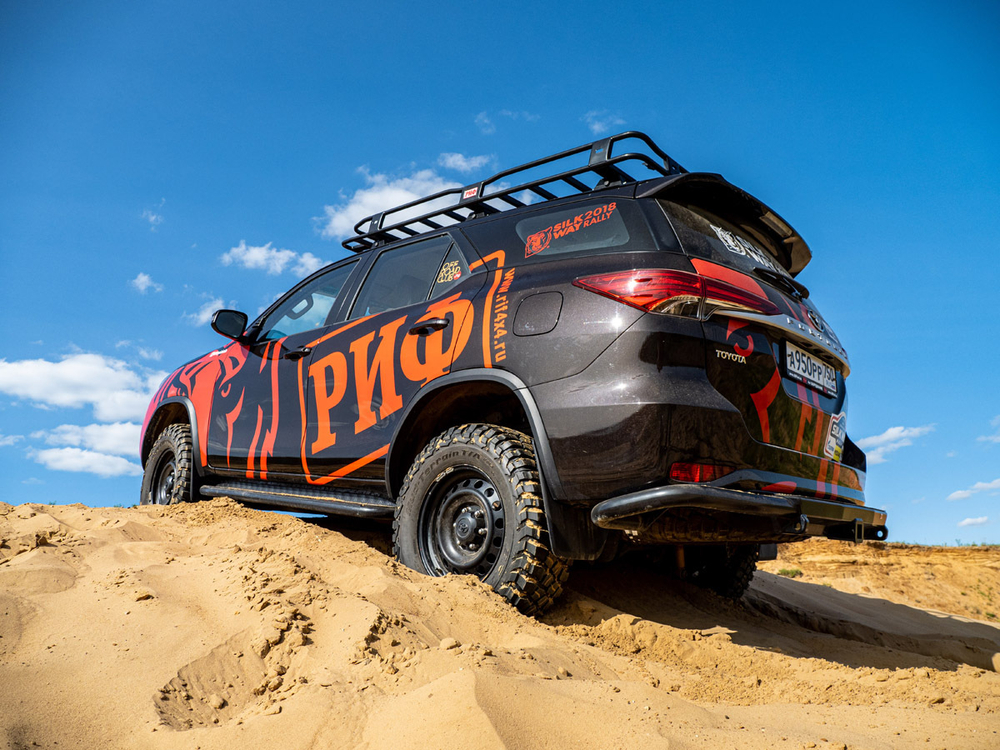 Багажник экспедиционный (корзина) 1200х2100 мм для Toyota Fortuner 2015+ РИФ