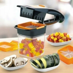 Фрукто-овощерезка 5 в 1 с контейнером для хранения