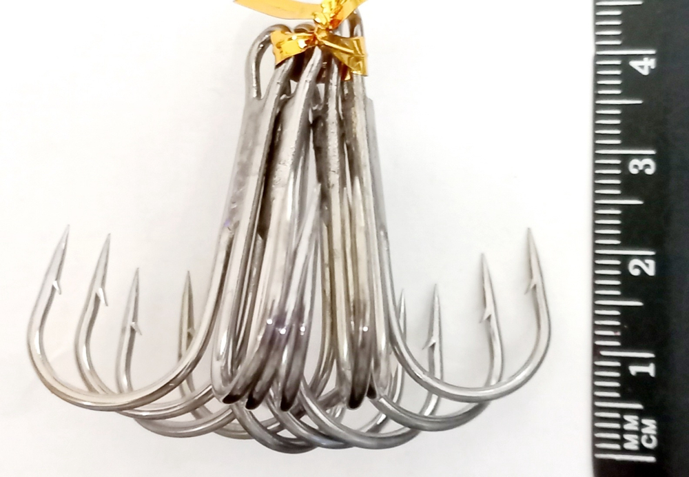Тройники Thunder Carbon Hooks 310139