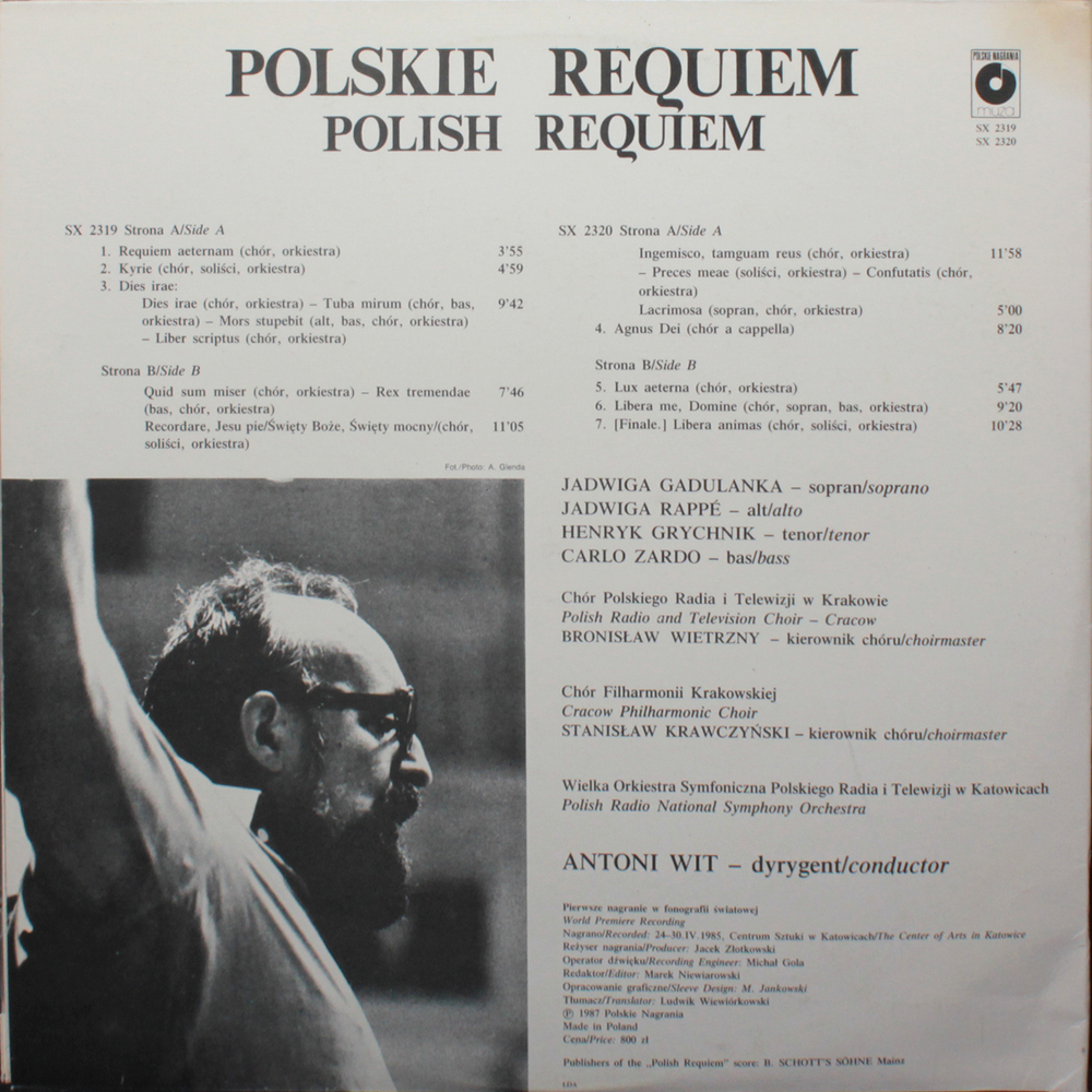 Penderecki / Polskie Requiem (2LP)