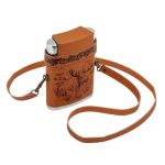 Фляжка Guotai Лось (фляжка 240мл + 3 стопки + ремешок) (PBP-8)