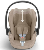 Коляска Cybex Talos S Lux SLV complete Cloud T Cozy Beige Plus 3 в 1 Stone Grey с дождевиками