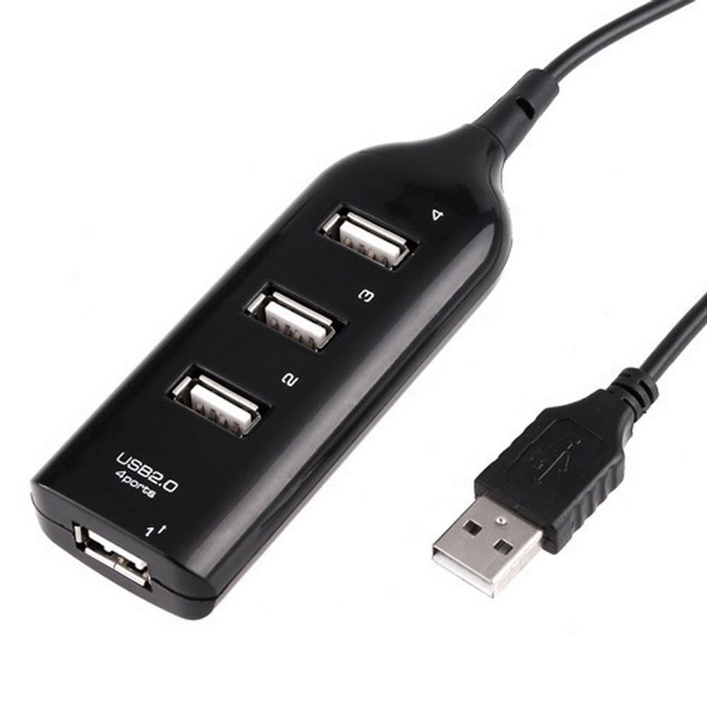 Mega Hub Port 4USB (черный)