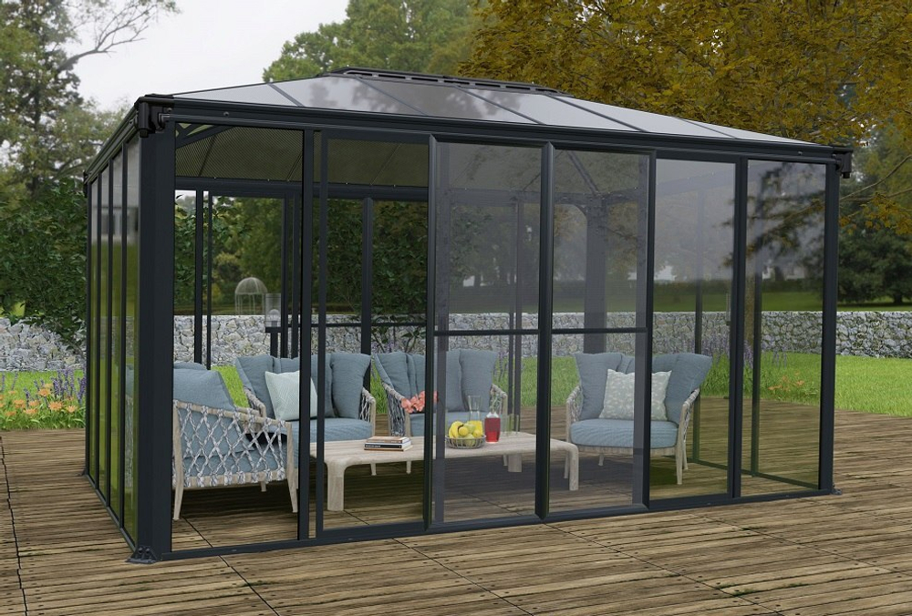 Садовая беседка павильон Palram Ledro 4300 14 x 10 ft