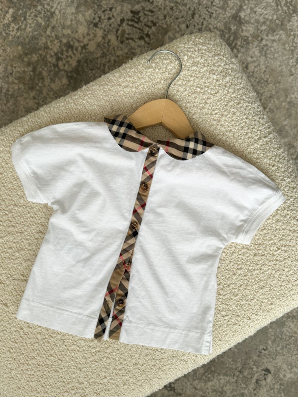 Хлопковая блуза Burberry, 86