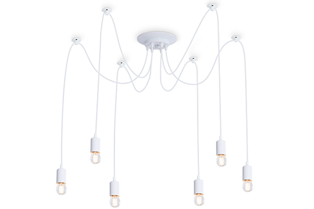 TR8177/6 WH белый E27*6 max 40W D630*910