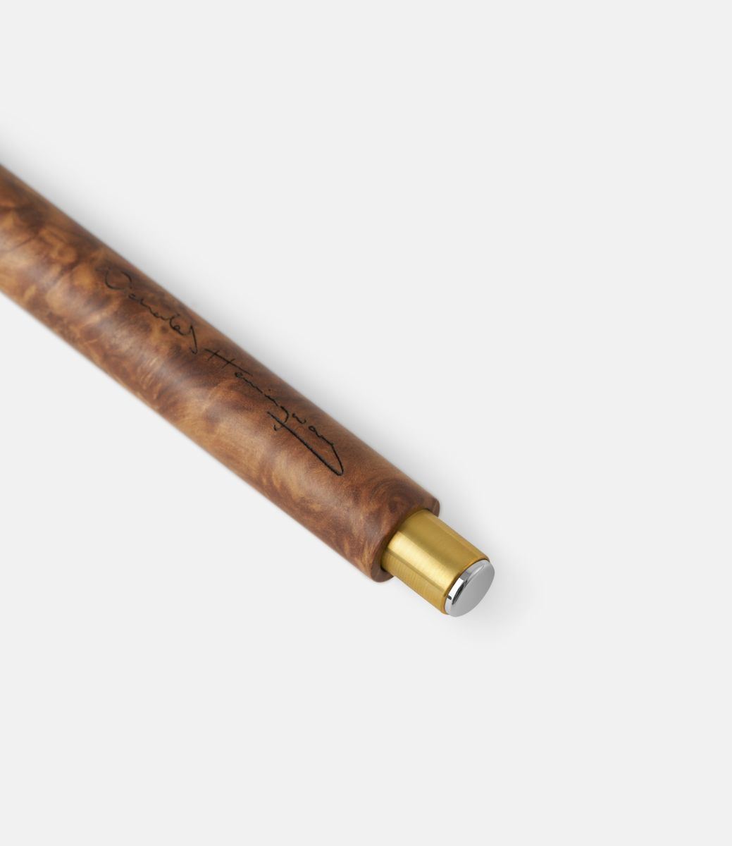 Nicholas Hemingway Camphor Burl Mechanical pencil — механический карандаш из камфорного капа