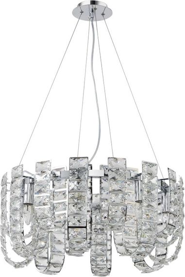 Люстра подвесная хрустальная 2172/09/08P Stilfort, серия Umiko