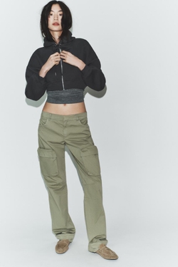 ZARA ЛОФЕРЫ ИЗ МЯГКОЙ ЗАМШИ, ПЕСОЧНО-КОРИЧНЕВЫЙ