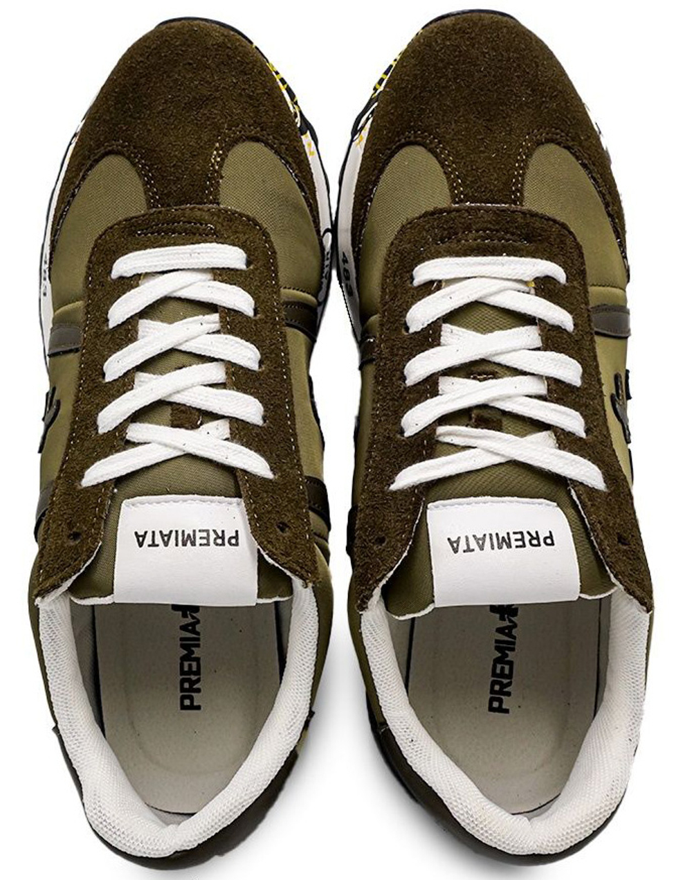 Premiata Lucy-D sneakers Хаки с коричневым