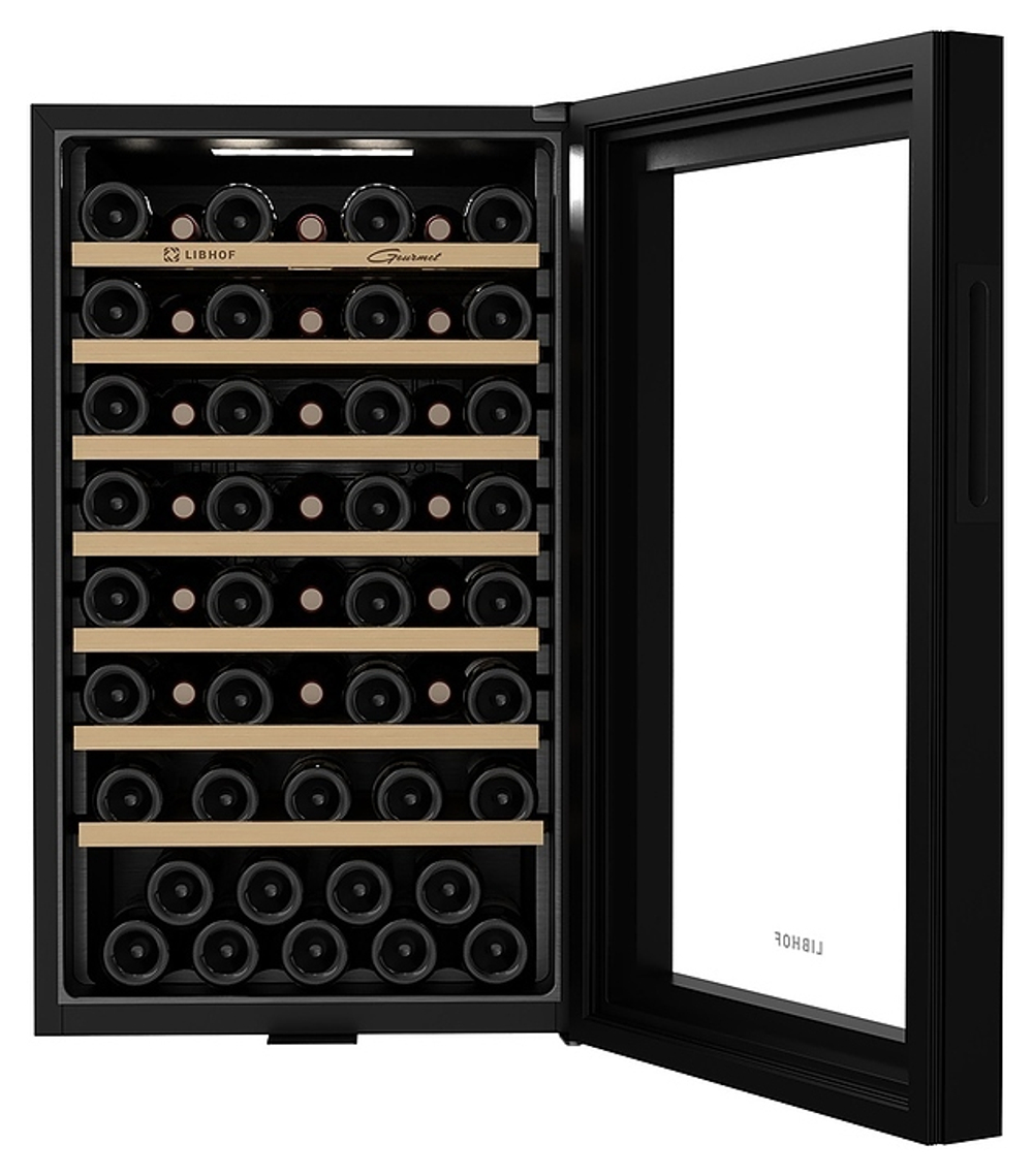 Винный шкаф Libhof Gourmet GM-56 black черный