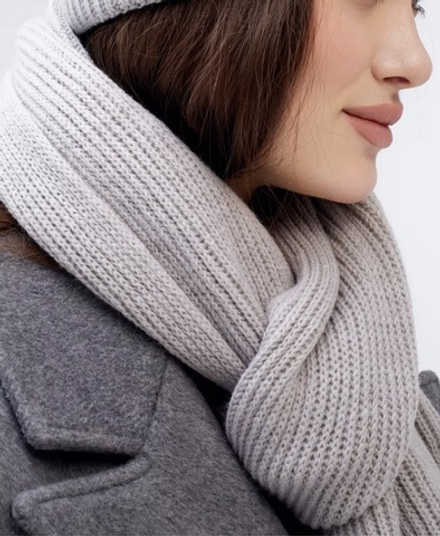 Шарф Ш541-33 св.серый