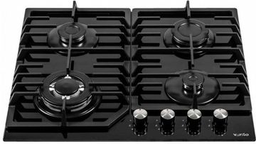 Варильна поверхня газова VENTOLUX HSF640-W3G CESBT (BK)