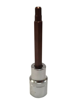 Головка-бита 6-гранная 5мм Premium 1/2''(L-100мм) Forsage F-34410005 Premium