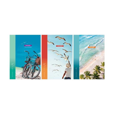 Тетрадь А4 96л. клетка "Это и есть счастье" (BG )