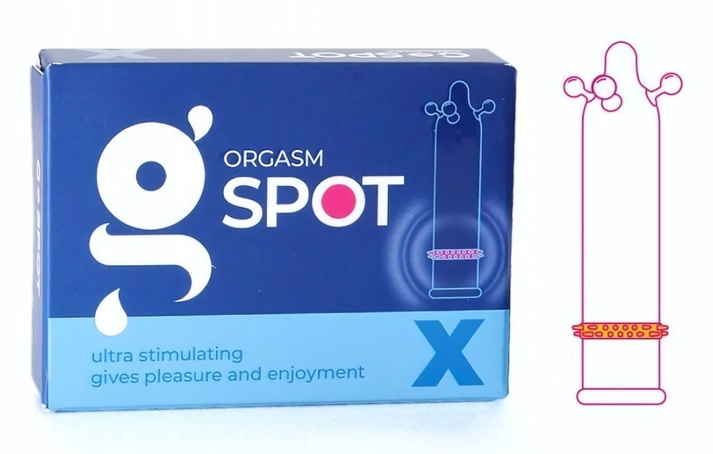 Стимулирующая насадка G-Spot X (Цвет: прозрачный)