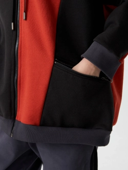 Худи из плотного футера OLA OLA