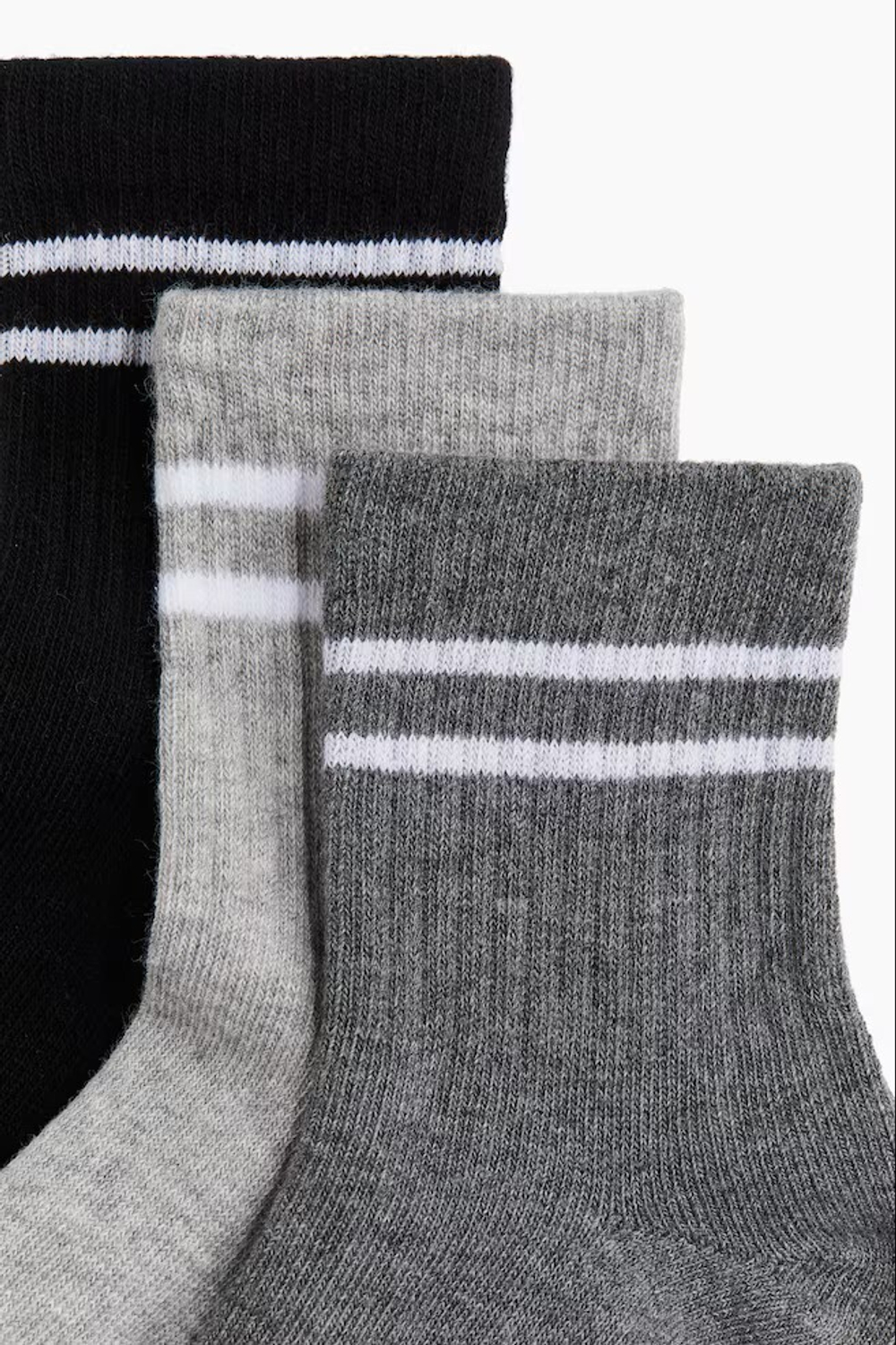 H&M Набор из пяти пар носков DryMove™, серый