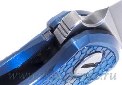 Нож Широгоров Флиппер 95 "Горыныч" Elmax подшипник анодированиефотография - 9