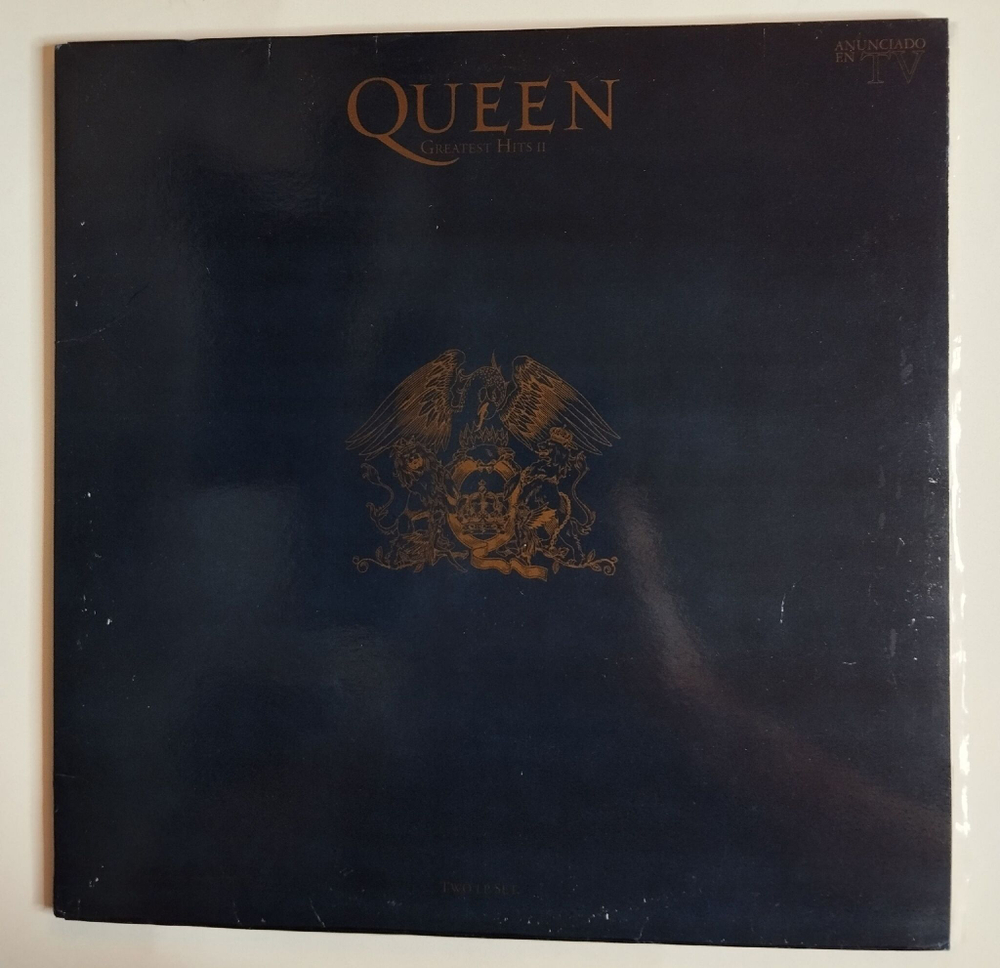 Винтажная виниловая пластинка LP Queen Greatest Hits II (Spain 1991)