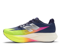 Кроссовки для бега женские New Balance Fuelcell SuperComp Elite v5 W Тёмно-синий-Лайм