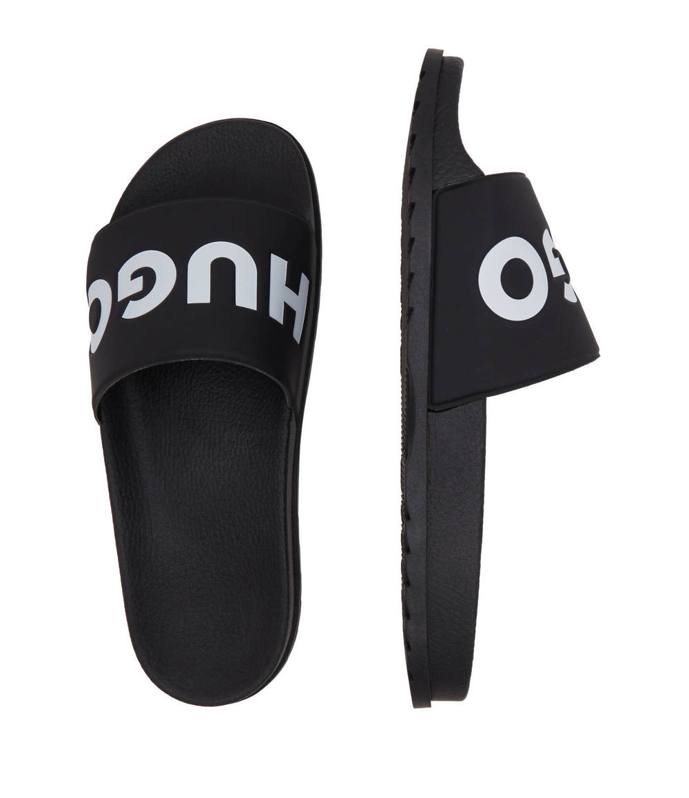 Шлепанцы Match_it_Slid_rblg_N HUGO - черный(50498352)