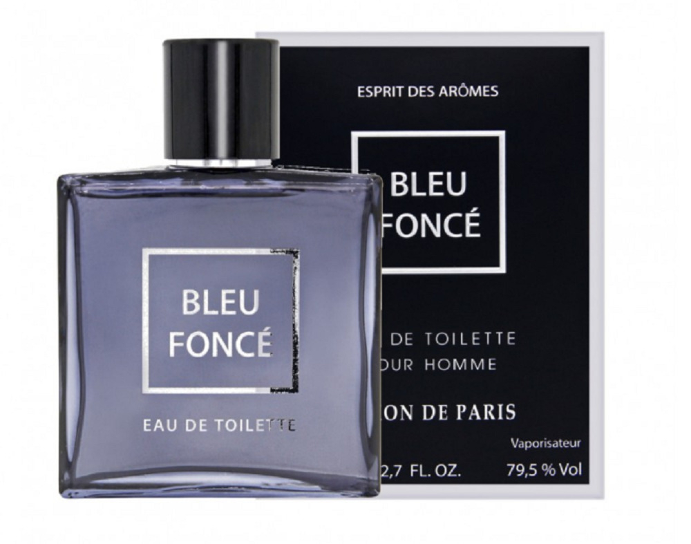 Новая заря BLEU FONCE 80ml. Темно-синий туалетная вода для мужчин